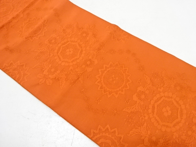 綴れ華紋織り出し名古屋帯